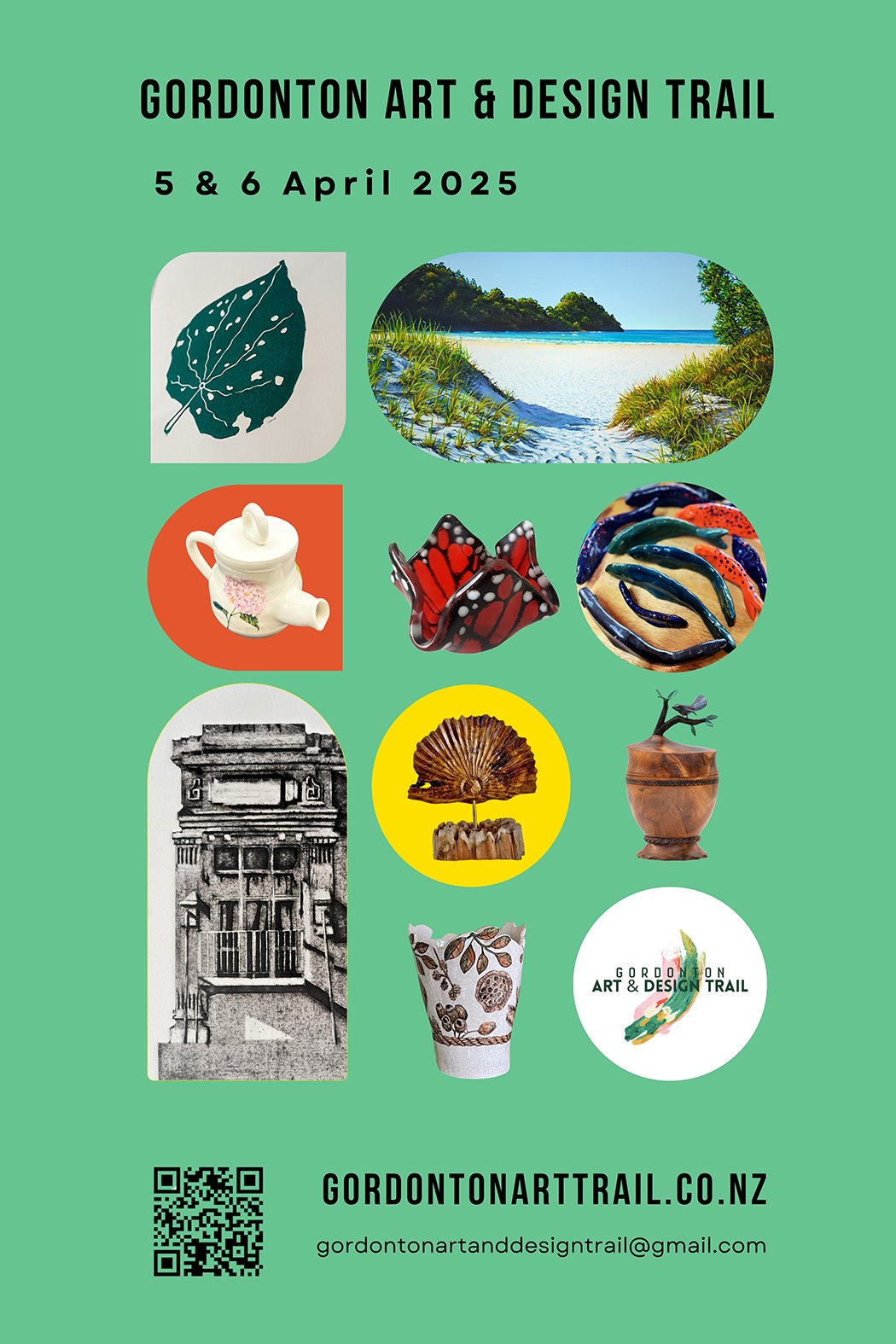 Green Colorful Pop Art Photo Collage – 1 Green Colorful Pop Art Photo Collage - 1